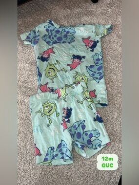 Monsters inc two piece set